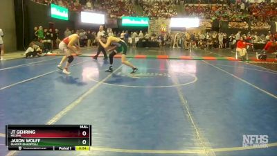 AA - 138 lbs Cons. Round 1 - JT Gehring, Helena vs Jaxon Wolff, Glacier (Kalispell)