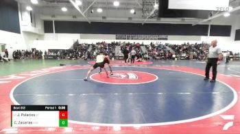 120 lbs Cons. Round 2 - Jorge Palacios, San Fernando vs Christian Zacarias, El Camino Real