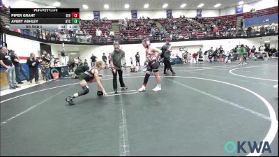 88-95 lbs Rr Rnd 5 - Piper Grant, SEO Wrestling Club vs Avery Ashley, Hinton Takedown Club