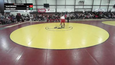 285 lbs Semifinal - Alan Mendez, Delta vs Kohl Bailey, Delta