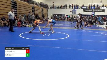 120 lbs Round Of 64 - Sawyer Strack, Level Up vs Brennen Crout, Gilbert