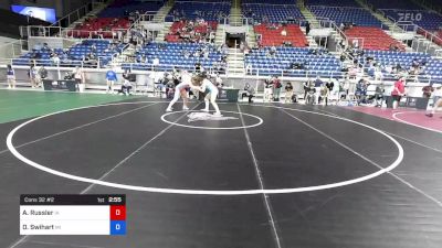 144 lbs Cons 32 #2 - Ali Russler, Iowa vs Danni Swihart, Michigan