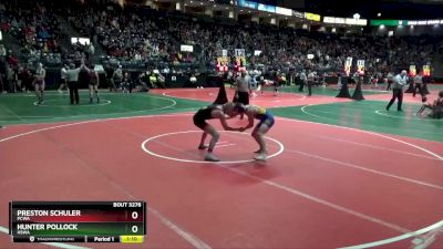 120 lbs Semifinal - Preston Schuler, PCWA vs Hunter Pollock, HSWA