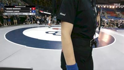 132 lbs Champ. Rd Of 16 - Moses Mendoza, CA vs Konner Larkin, AZ