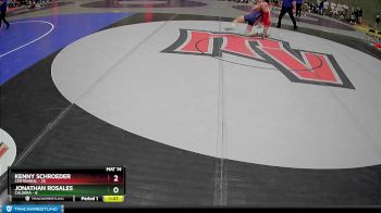 147 lbs Round 1 (4 Team) - Kenny Schroeder, Centennial vs Jonathan Rosales, Caldera