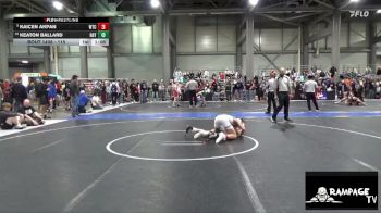 115 lbs Cons. Round 3 - Kaicen Akpan, WTC vs Keaton Ballard, Haysville