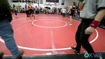 160 lbs Final - Parker Adams, Vinita Kids Wrestling vs Waylon Lopez, Sperry Wrestling Club