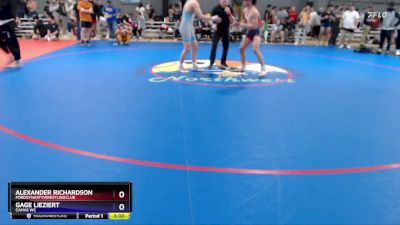 150 lbs Cons. Round 3 - Alexander Richardson, FordDynastyWrestlingClub vs Gage Lieziert, Camas WC