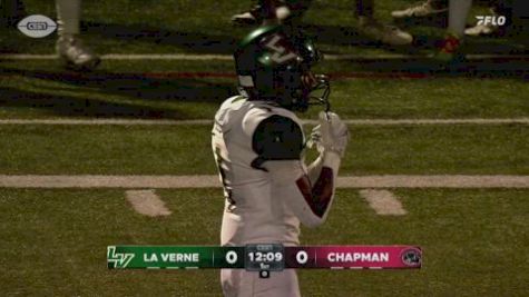 Replay: La Verne vs Chapman | Sep 27 @ 7 PM