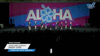 Lions Cheer Company - Sassy Cats [2025 L1 Mini - Novice - Restrictions 03/09/2025] 2025 Aloha Indy Showdown