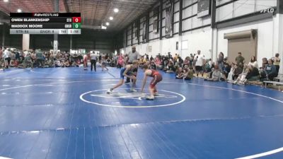 100 lbs Round 3 (6 Team) - Owen Blankenship, STAUNTON REAPER vs Maddox Moore, GREAT NECK WRESTLING CLUB GREEN