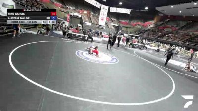 105 lbs 5th Place Match - Niko Garcia vs Alistair Taylor, Spring Hills Wrestling