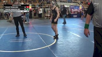 118 lbs Cons. Round 4 - Chayse Webster NE5, Massillon Perry vs Collin Young NW2, Kodiak Attack
