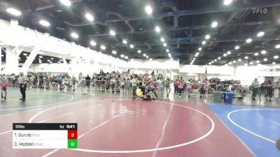 55 lbs Quarterfinal - Teo Gurule, Stout Wr Acd vs Cj Hedden, GomezBrothersGrapplingAcademy
