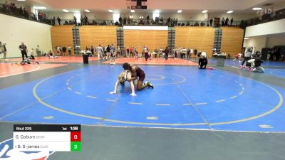 144 lbs Round Of 16 - Graden Coburn, Georgia vs Breylan Grier-james, Glasgow Wrestling Academy