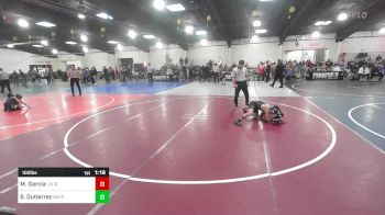 100 lbs Quarterfinal - Mateo Garcia, Lockjaw WC vs Sean Gutierrez, NM Royalty