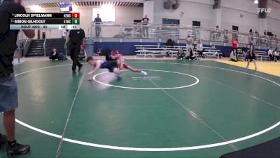 80 lbs Cons. Round 3 - Simon Gilhooly, Austin Texas Wrestling Club vs Lincoln Spielmann, NB Elite Wrestling Club