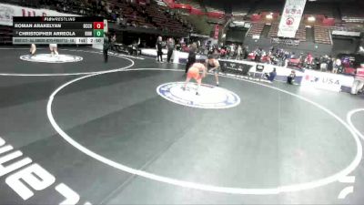 Cons. Semis - Roman Arakelyan, Birmingham Community Charter High School Wrestling vs Christopher Arreola, Rough House Wrestling