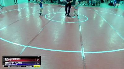 83 lbs Semis & 1st Wrestleback (8 Team) - Tytan Freeman, Idaho vs Benjamin Marino, New York Gold