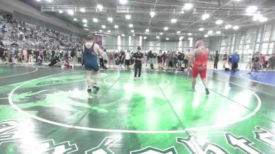 125 lbs Champ. Round 5 - Garret Johnson, Medical Lake Mat Maulers vs Steve Conn, Washington