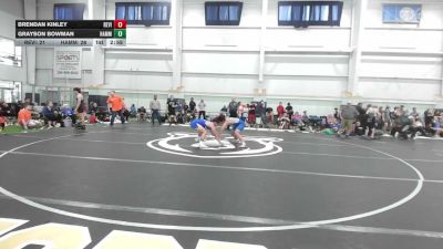 150 lbs Round Robin 2 - Brendan Kinley, Revival Orange - MS vs Grayson Bowman, Hammers - MS