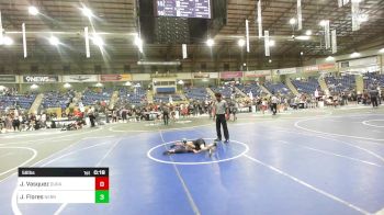 58 lbs Consi Of 8 #2 - Jesus Vasquez, Duran Elite vs Jr Flores, Nebraska Elite