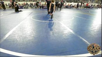 50 lbs Consi Of 8 #1 - Alaina Bert, Del City Little League Wrestling vs Scarlett Splan, Team Worx Wrestling Club