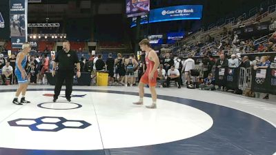 175 lbs Champ. Rd Of 16 - Tyde Nelsen, Iowa vs Steele Woodward, Utah