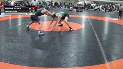 157 lbs Prelim - Braylenn Aulbach, Grand Valley State vs Calton Fisher, Tiffin
