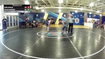144 lbs Round 2 (8 Team) - Dylan Warren, Eagles WC vs Jose Garcia, Panhandle Gator Dogs