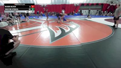 150 lbs Placement (16 Team) - Ruger Block, Cambridge-Isanti Blue vs Swayne Stencil, Marathon