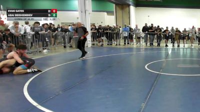 144 lbs Consi Of 64 #1 - Evan Gates, SC vs Abai Beishembiev, VA