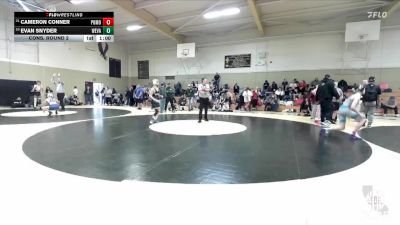 108 lbs Cons. Round 2 - Cameron Conner, The Club vs Evan Snyder, Sierra Sabers