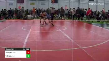 123 lbs Round Of 32 - Brokton Borelli, Vasky Bros Wrestling vs Taylor Brock, Punisher