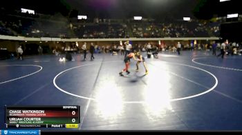 85 lbs Semifinal - Urijah Courter, Sebolt Wrestling Academy vs Chase Watkinson, McDominate Training Center