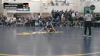 149 lbs 3rd Place Match - Jason Giordano, Tcnj vs Michael Williams, Misericordia