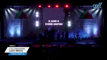 K & K Cheer Empire - Lady Reign [2024 L3 Senior - D2 1] 2024 The West Regional Summit