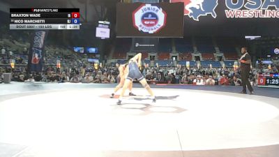 150 lbs Champ. Rd Of 32 - Braxton Wade, Iowa vs Nico Marchetti, New Jersey