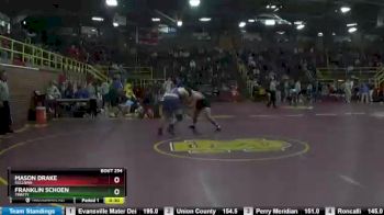 195 lbs Cons. Round 3 - Franklin Schoen, Trinity vs Mason Drake, Sullivan