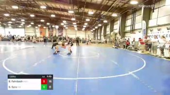 132 lbs Rr Rnd 1 - Brayden Fahrbach, Prestige Worldwide vs Seth Syra, Indiana Outlaws White