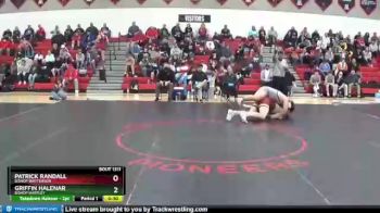 215 lbs Cons. Semi - Patrick Randall, Bishop Watterson vs Griffin Halenar, Bishop Hartley