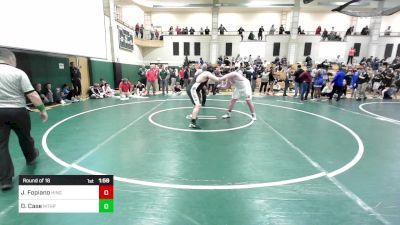 285 lbs Round Of 16 - Julian Fopiano, Hingham vs Derek Case, Mt. Hope