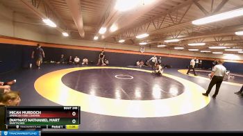 144 lbs Semifinal - Micah Murdoch, American Fork Cavemen vs (Naynay) Nathaniel Martinez, Unattached