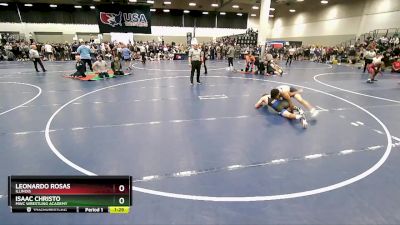 150 lbs Champ. Round 3 - Isaac Christo, MWC Wrestling Academy vs Leonardo Rosas, Illinois