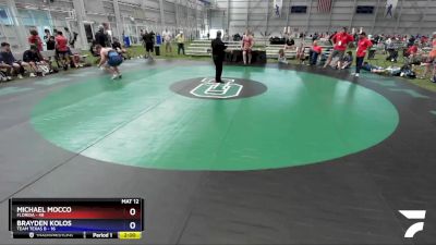 220 lbs Round 1 (8 Team) - Michael Mocco, Florida vs Brayden Kolos, Team Texas B