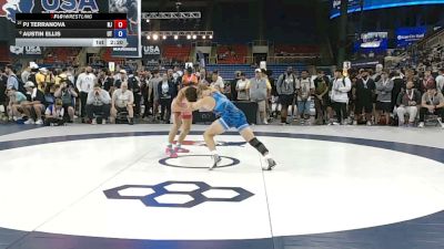138 lbs Champ. Rd Of 32 - PJ Terranova, New Jersey vs Austin Ellis, Utah