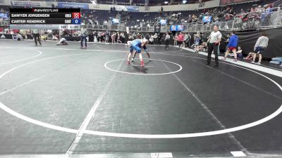 148 lbs Final - Sawyer Jorgensen, Greater Heights Wrestling vs Carter Kendrick, Canton C-Hawks