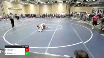 170 lbs Round Of 64 - Sennai Heyliger, Team Aggression vs Elijah Acosta, Cypress HS