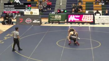 165 lbs Carter Davis, Pennsylvania College Of Technology vs Cade Parent, Roanoke College