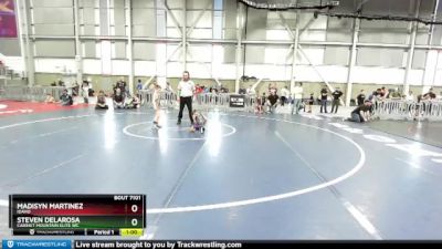 57-59 lbs Round 2 - Madisyn Martinez, Idaho vs Steven Delarosa, Cabinet Mountain Elite WC